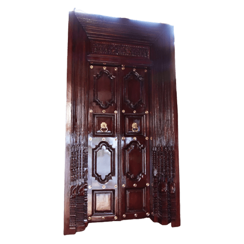 chettinad wooden pillars